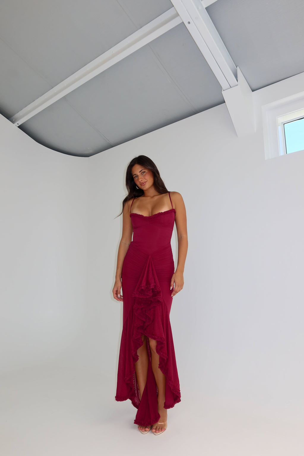 House of CB Gabbi Gown Apricot