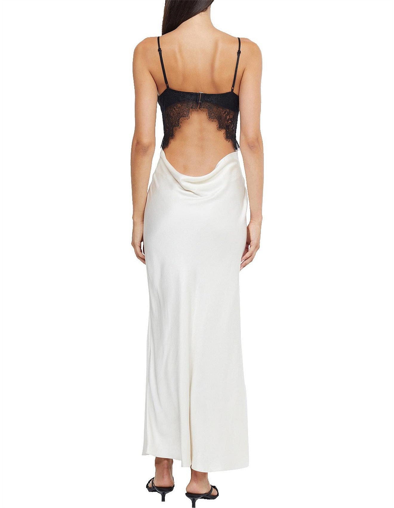 Bec + Bridge Emery Lace Midi Ivory