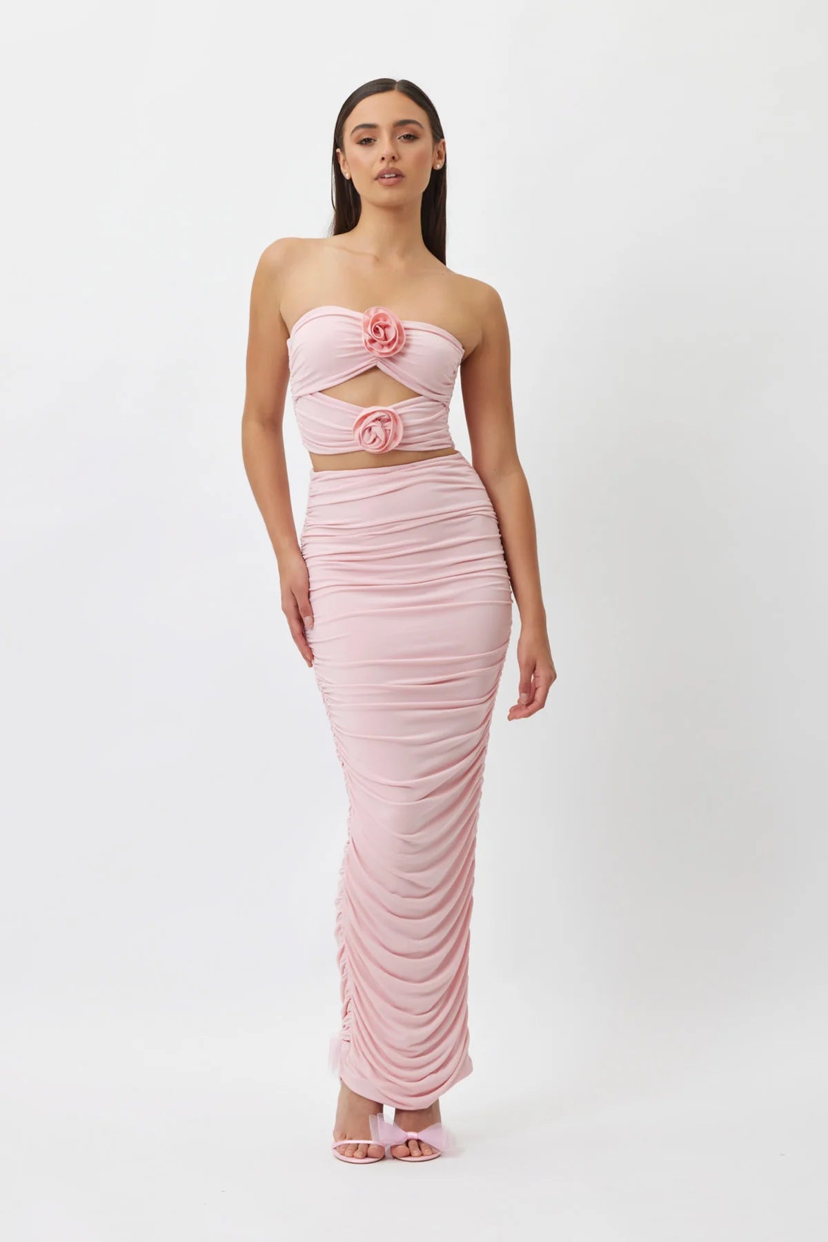 Bianca and Bridgett Julie Set Pink