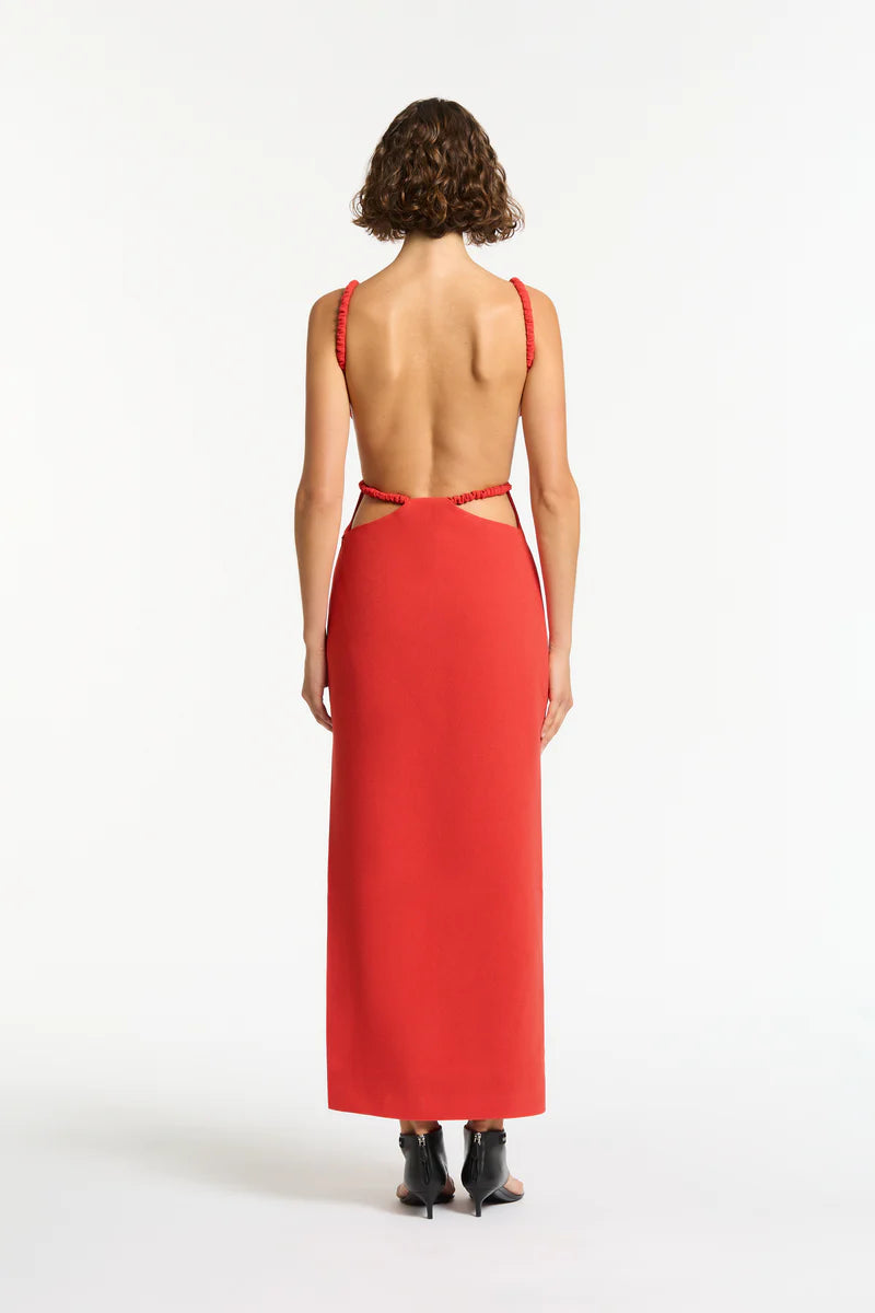 Sir the Label Spoerri Backless Midi Gown