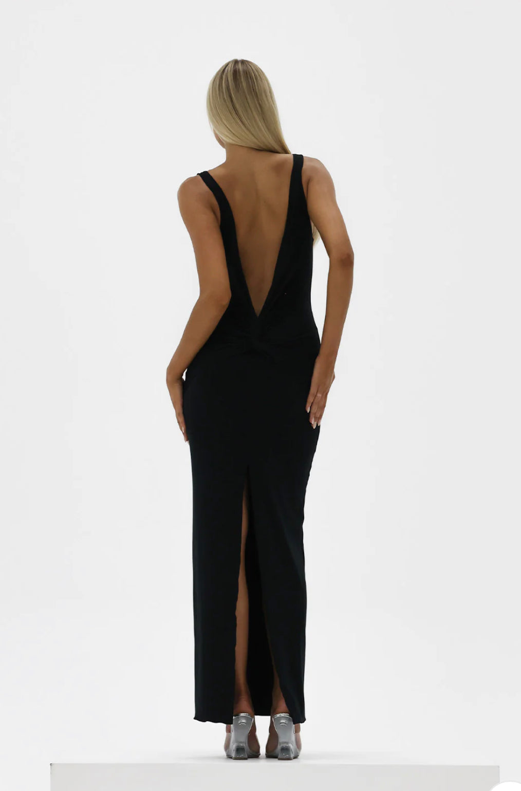 Natalie Rolt Agatha Midi Black