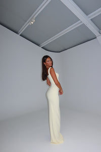 Effie Kats Marbella Gown Lemon