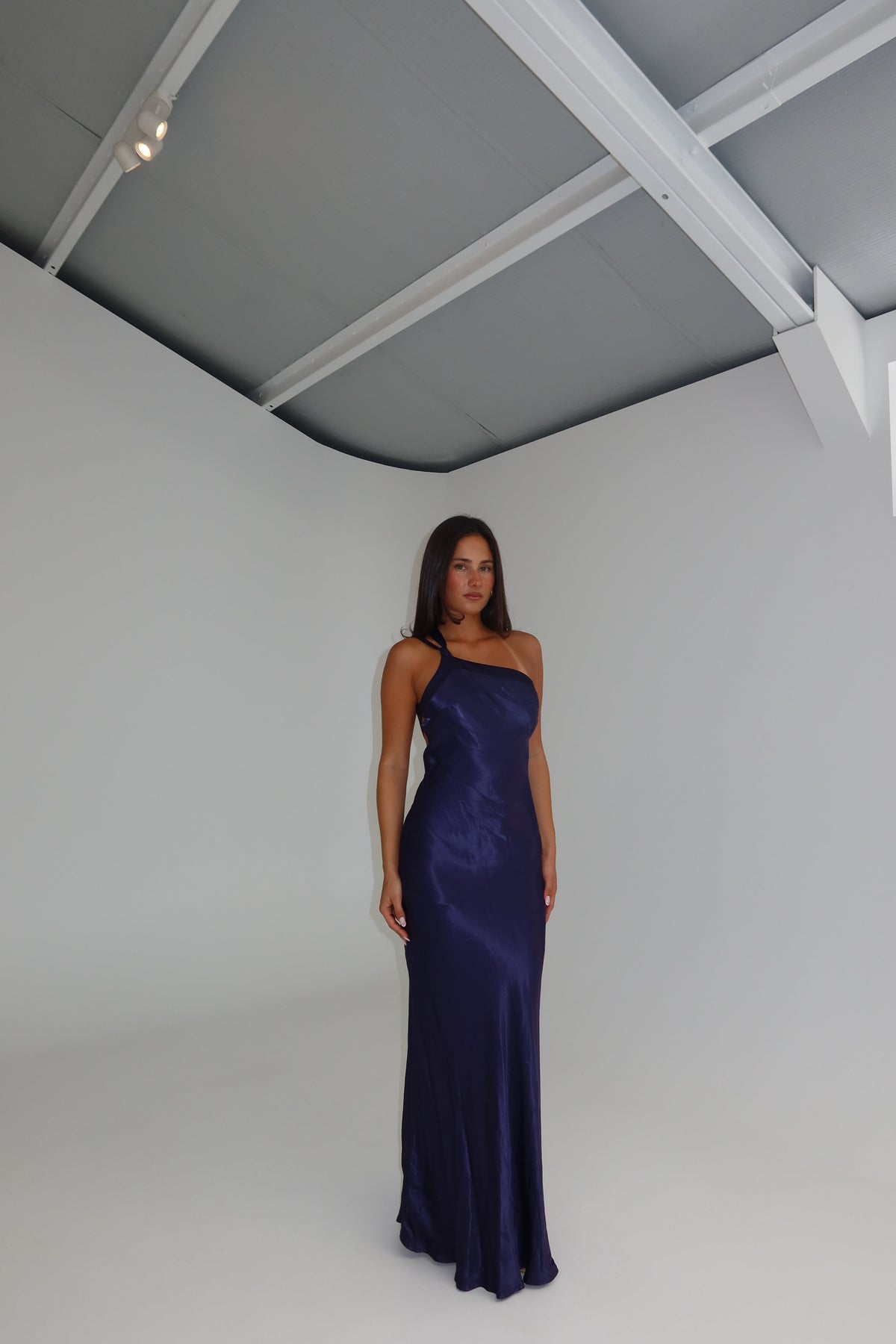 Arcina Ori Monique Gown Navy shortandsweethire