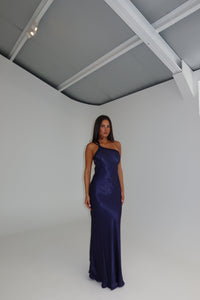 Arcina Ori Monique Gown Navy shortandsweethire