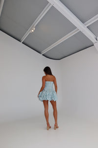 Aje Splendour Bubble Mini Silver Blue