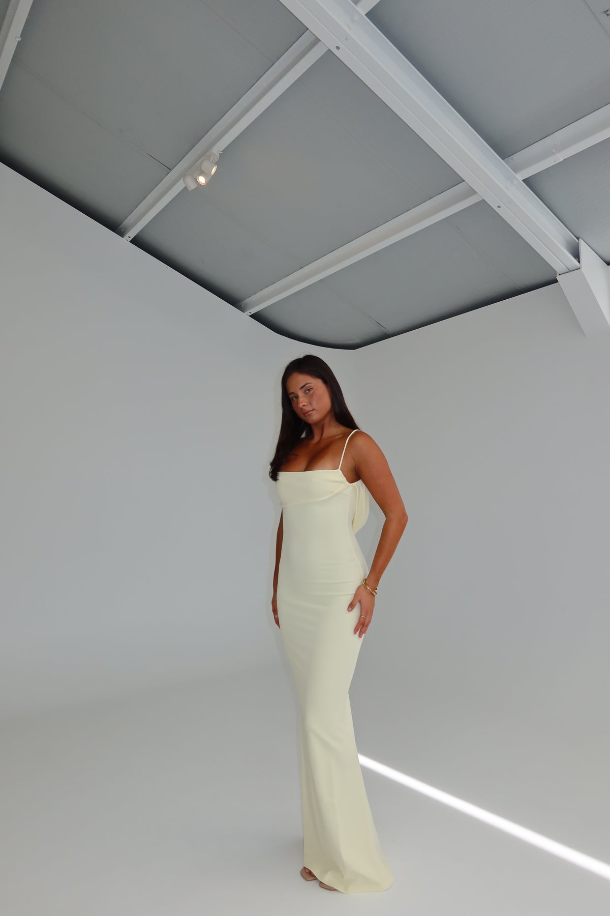 Effie Kats Havilland Gown Lemon