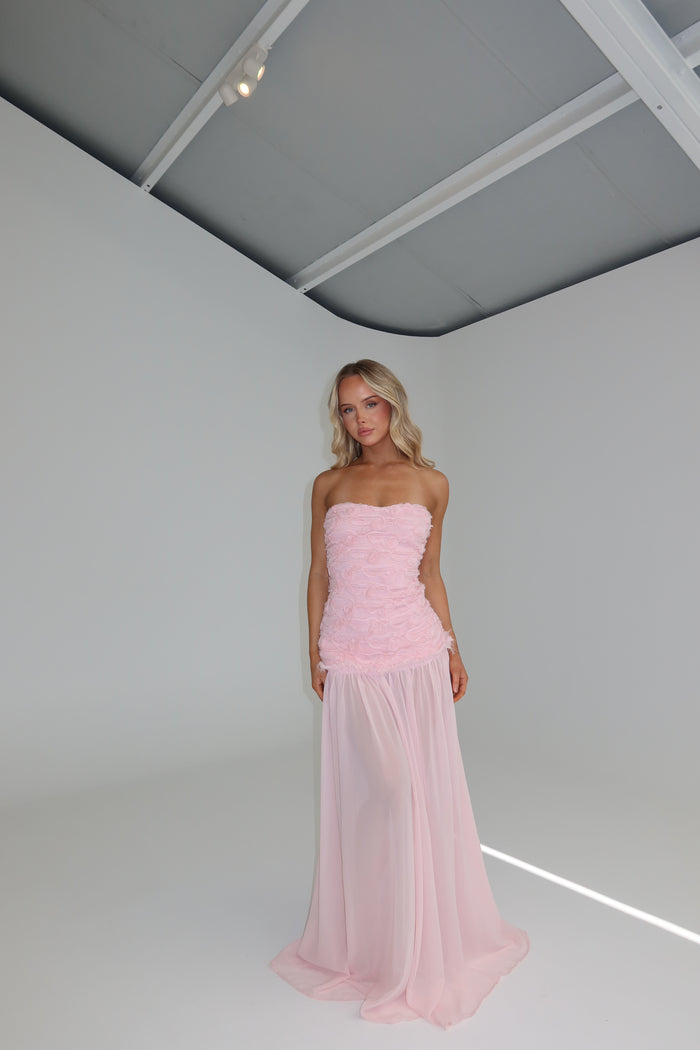 Jefre Sèi Renata Gown Baby Pink