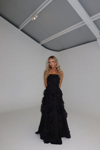 Aje Allairie Gown Black