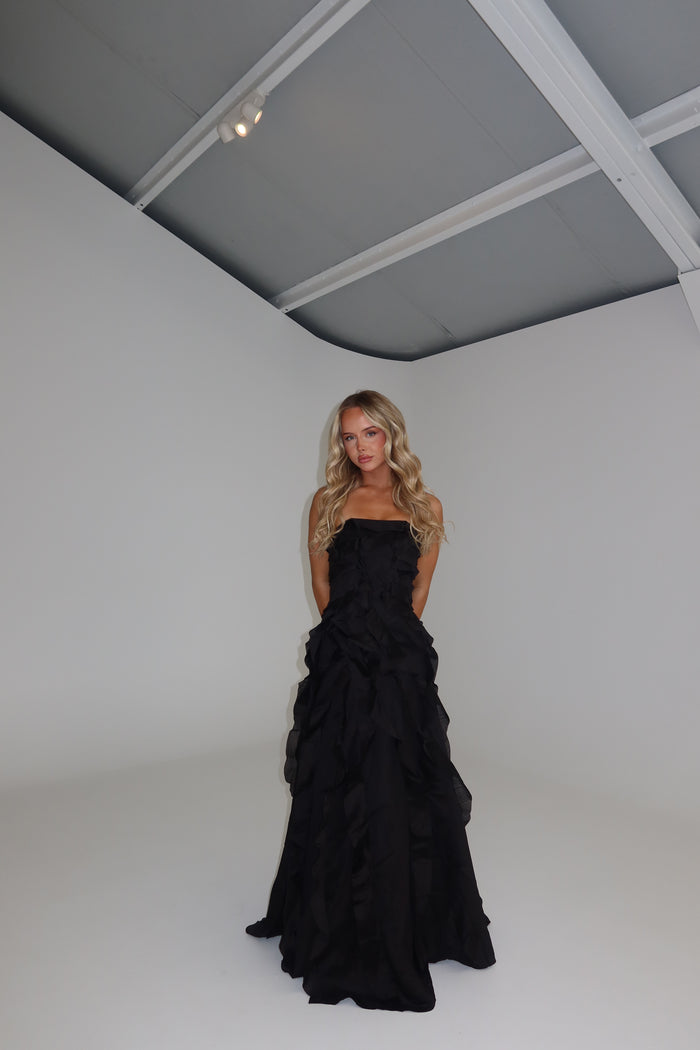 Aje Allairie Gown Black