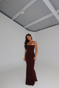 HNTR the label Louie Gown Brown