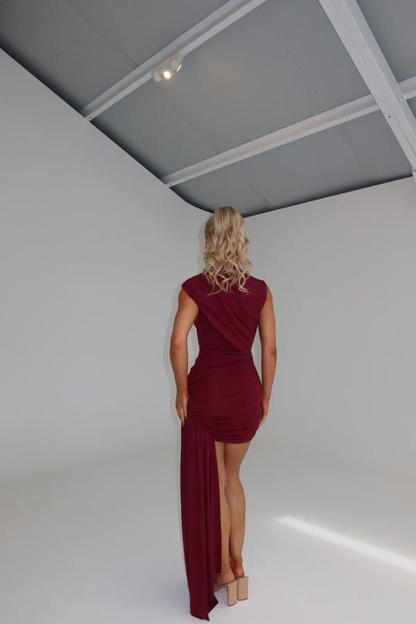 De La Vali Ravenna Mini Burgundy