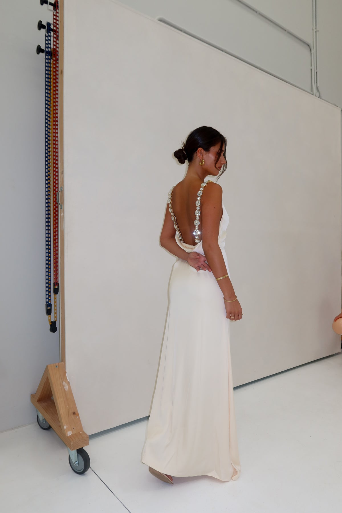 Vanina Kirsten Clochette Gown Ivory