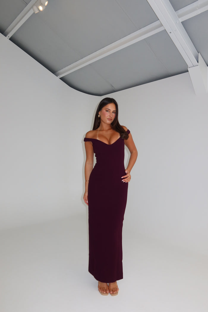 Arcina Ori Ellery Gown Plum