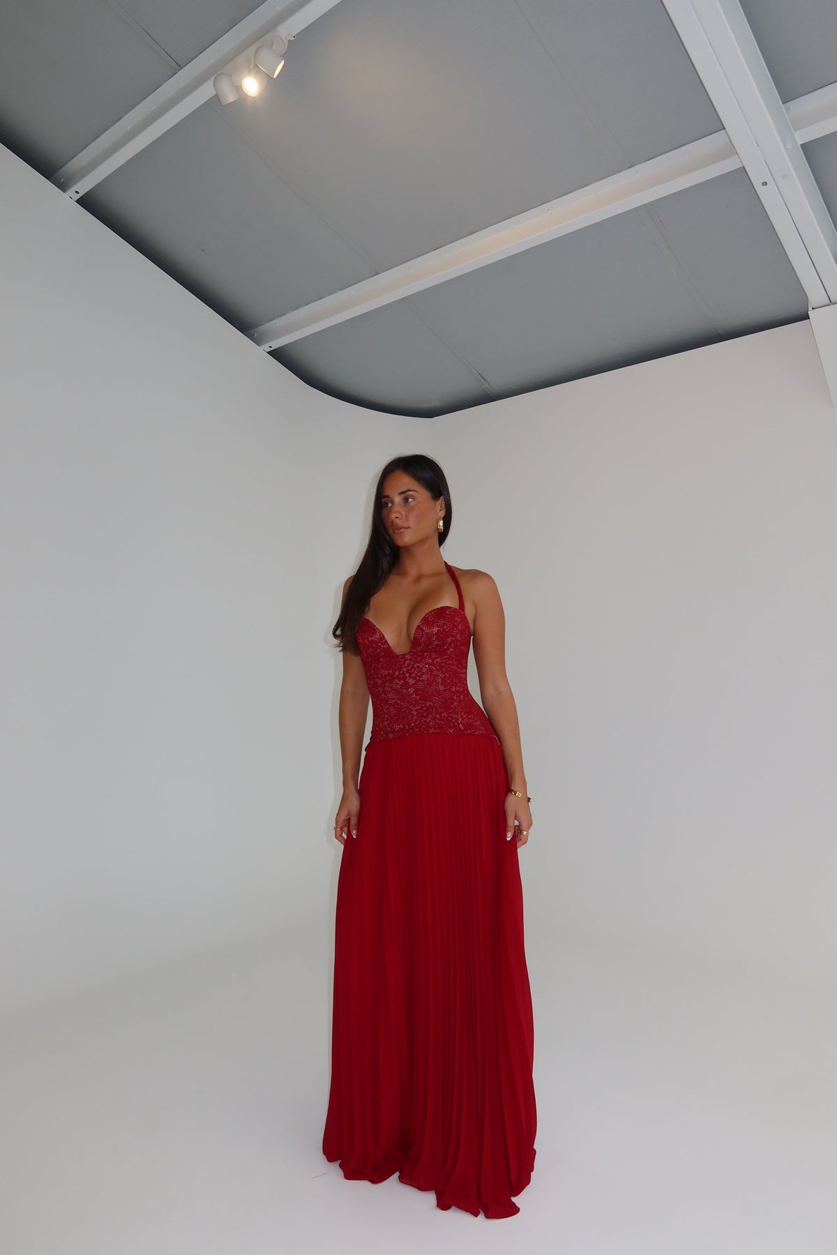 Fenity Fashion Gaia Dress Red shortandsweethire