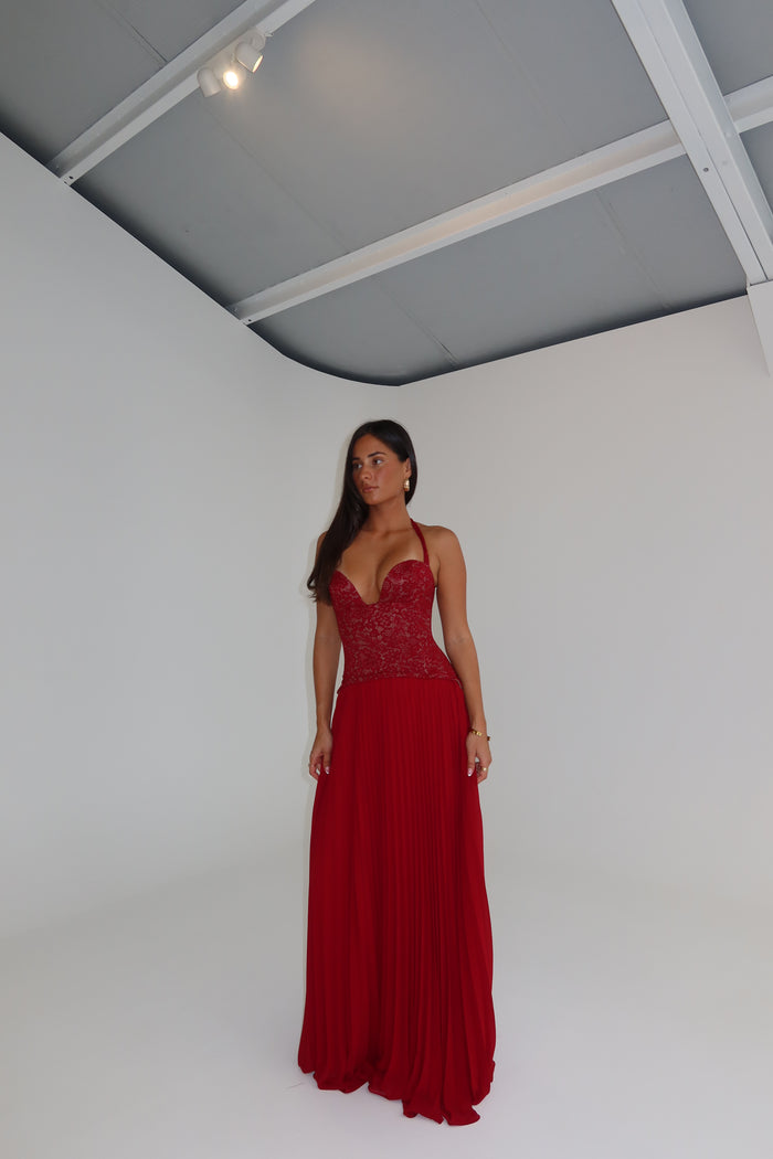 Fenity Fashion Gaia Dress Red