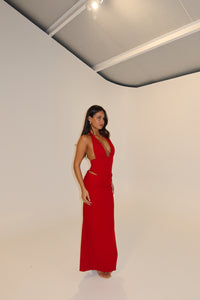 Natalie Rolt Becca Bodysuit + Skirt Cherry
