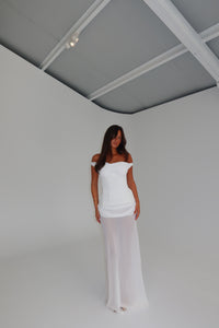 Natalie Rolt Cadence Gown White