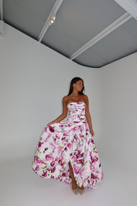 Aje Bubble Behold Maxi Gown Fresh Flora