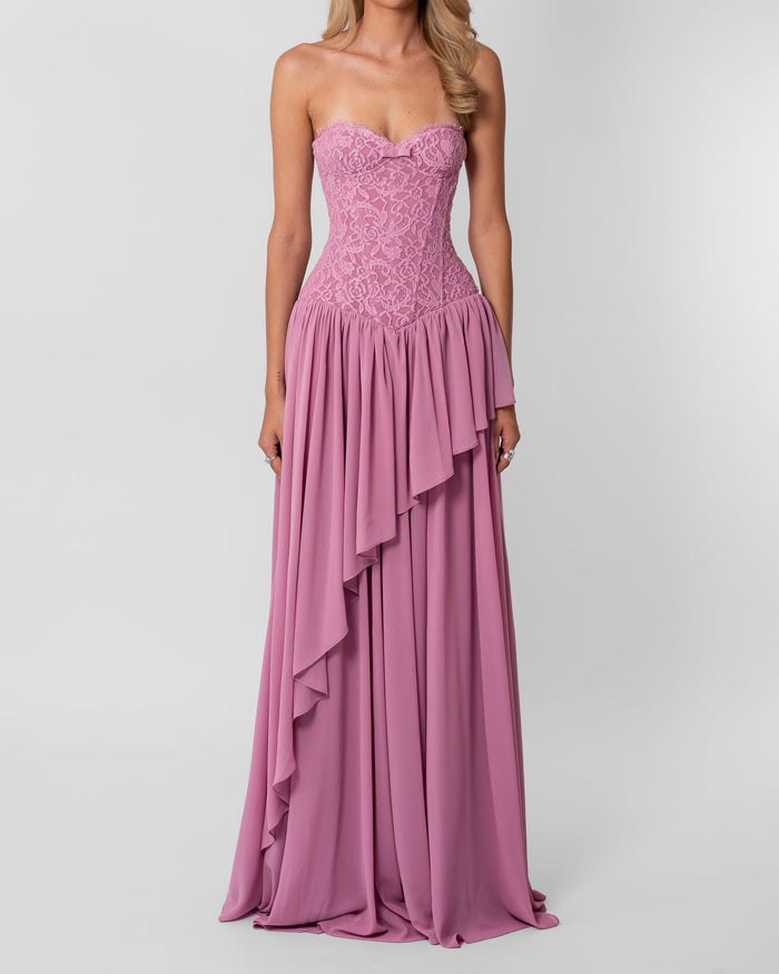 Fenity Fashion Aurora Gown Pink