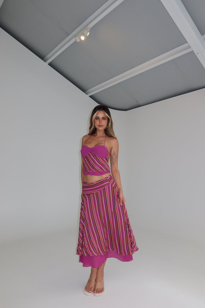 I am Delilah Heidi Set Plum