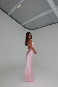 Bec + Bridge Gia Halter Maxi Powder Pink