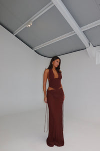 Natalie Rolt Bronte Top + Allira Skirt Espresso