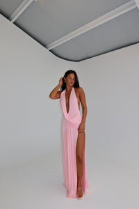 Natalie Rolt Winona Gown Baby Pink