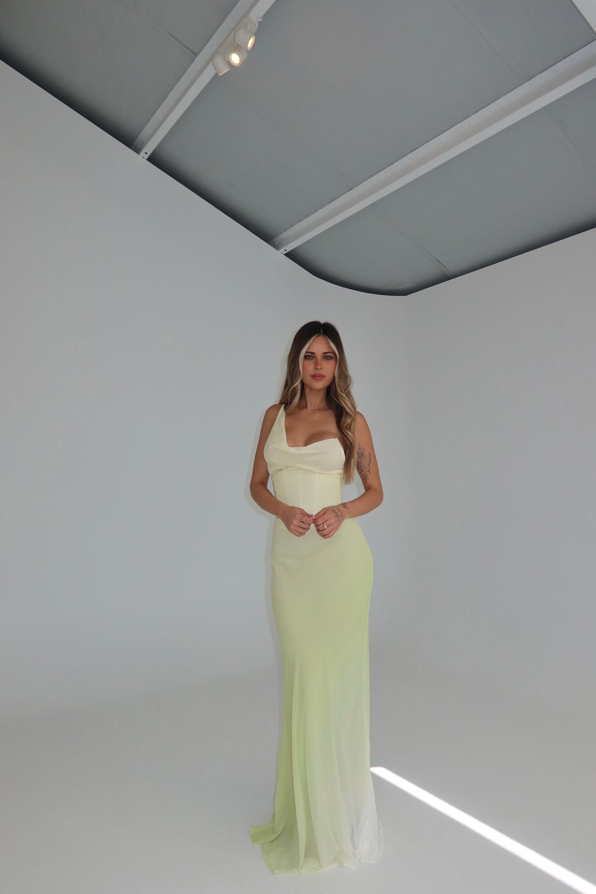 Natalie Rolt Hallie Gown Citrus