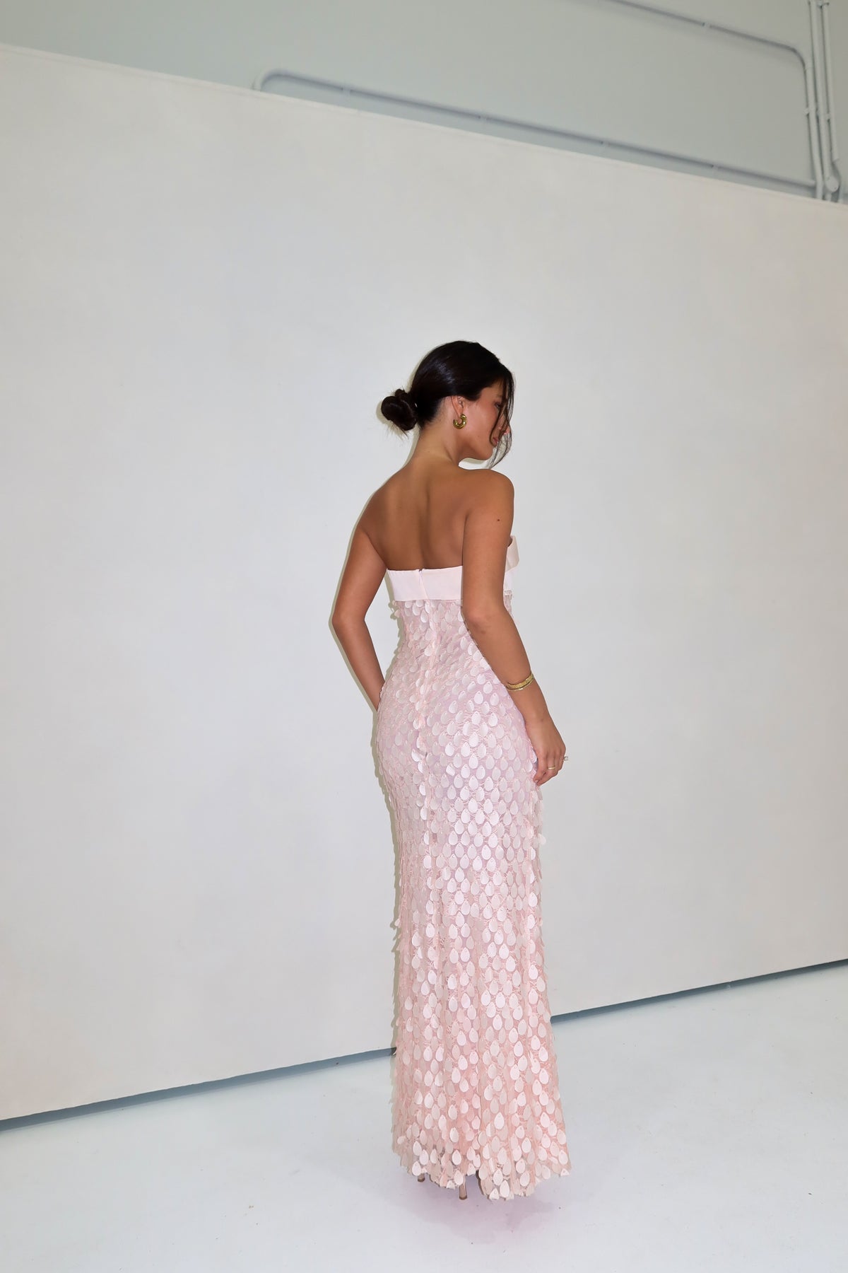 Manning Cartell Supreme Extreme Balconette Maxi Gown Rosewater shortandsweethire Manning Cartell Supreme Extreme Balconette Maxi Gown Rosewater shortandsweethire