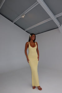 ASTA Resort Ana Maxi Butter Yellow