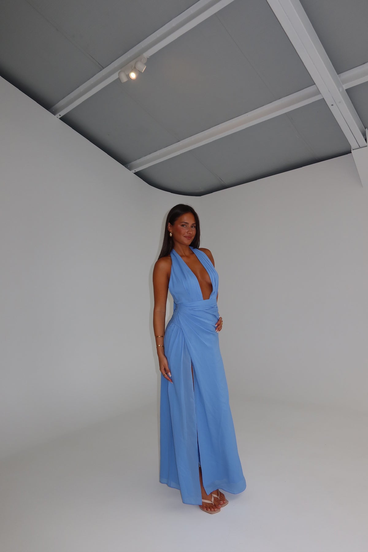 Calia Collection Antonia Gown Sky Blue