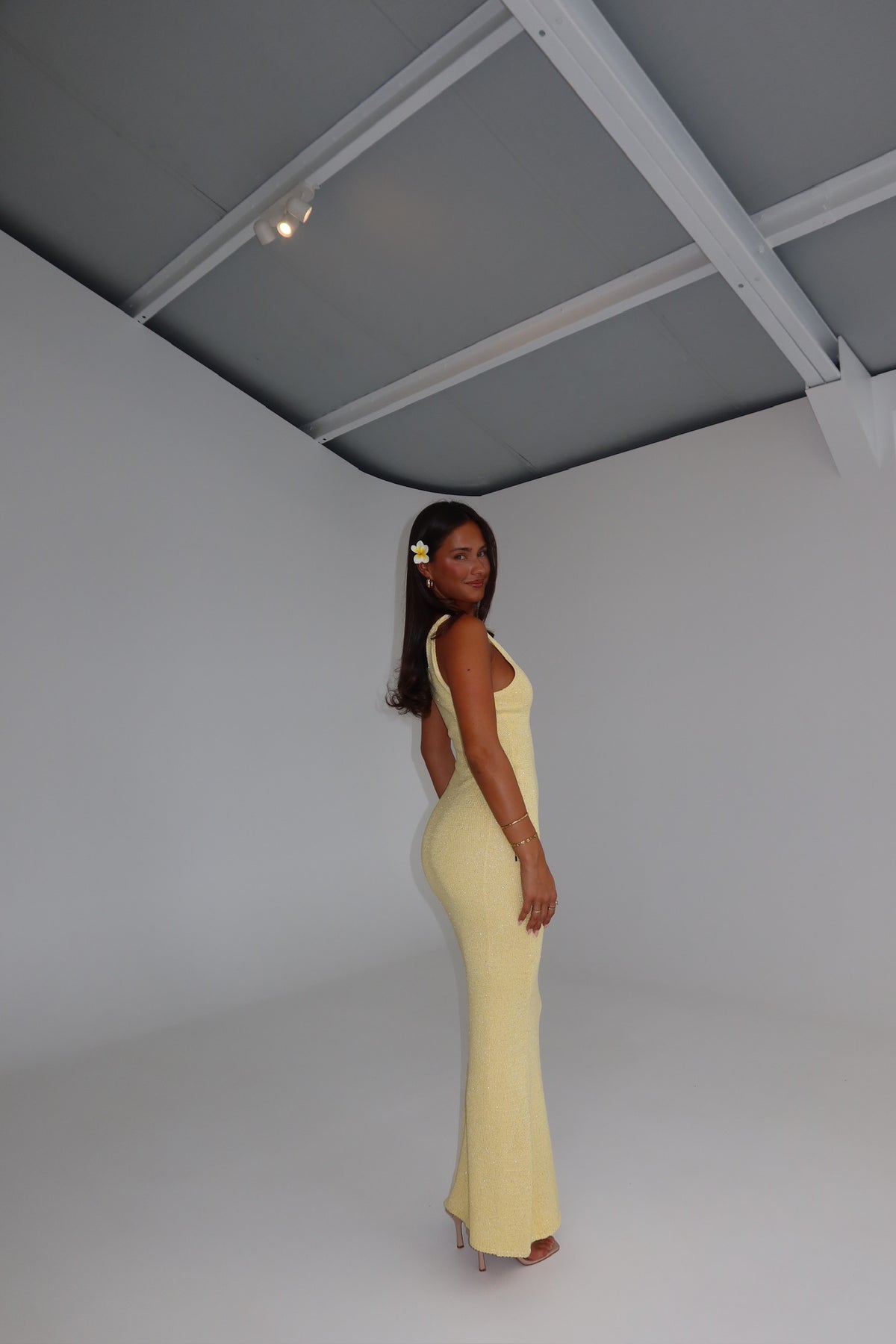 ASTA Resort Ana Maxi Butter Yellow