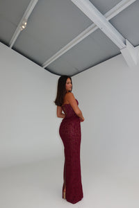 Fenity Fashion Veronica Gown Burgundy