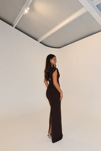 Effie Kats Greer Gown Coffee