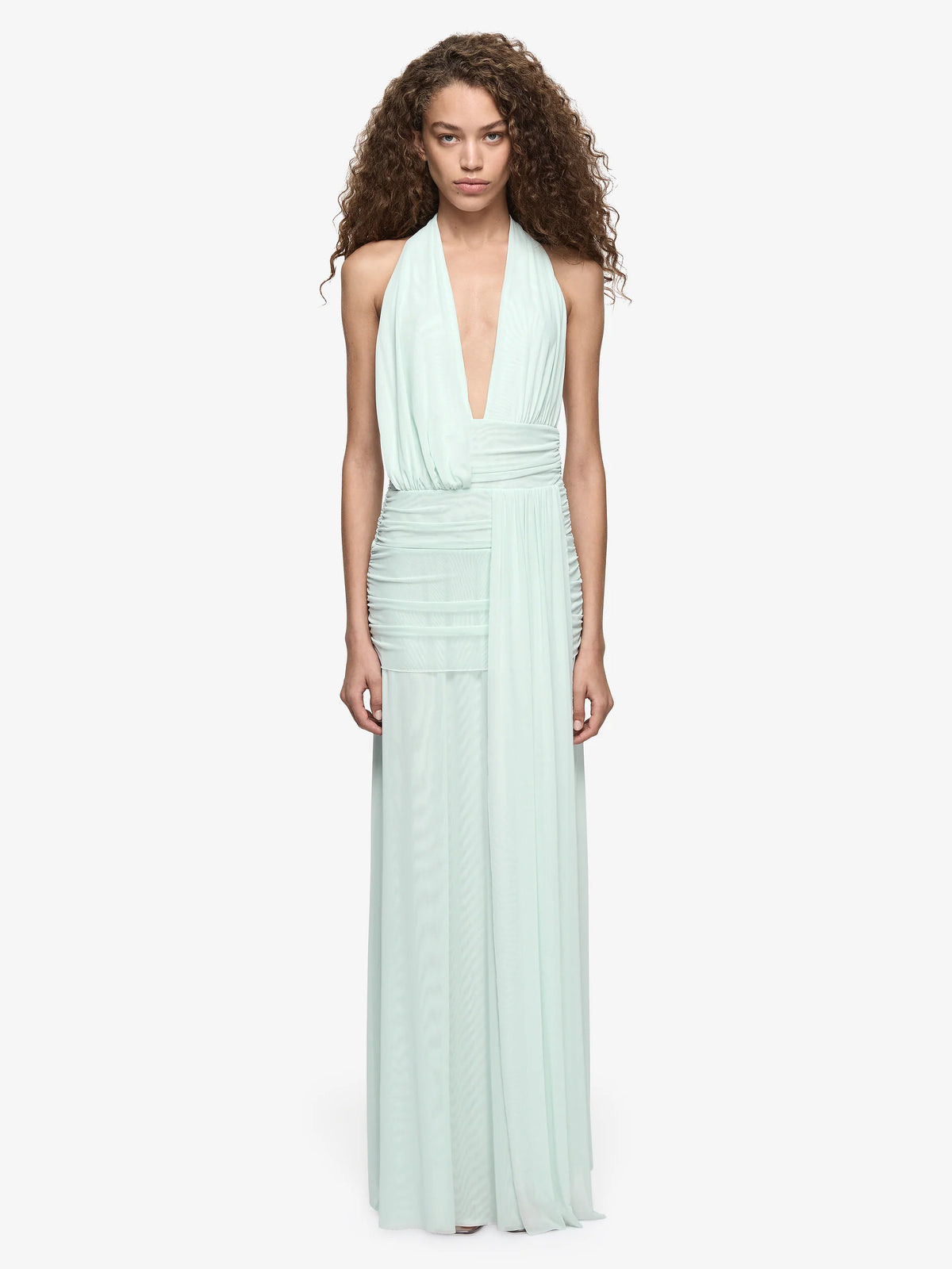 Bec + Bridge Wren Drape Maxi Spearmint