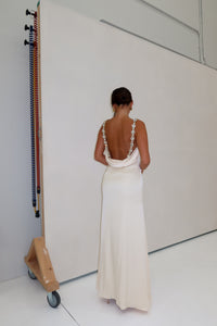 Vanina Kirsten Clochette Gown Ivory