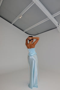 Natalie Rolt Elina Bustier + Evelyn Skirt Baby Blue