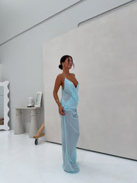 Natalie Rolt Magnolia Gown Baby Blue