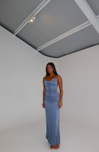 Ance Gria Atlein Gown Blue