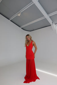 Effie Kats Odessa Gown Red
