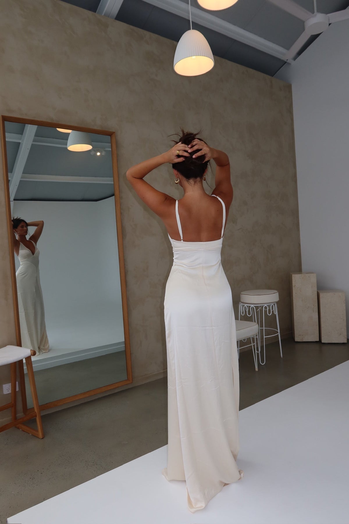 Arcina Ori Aurora Gown Ivory shortandsweethire Arcina Ori Aurora Gown Ivory shortandsweethire