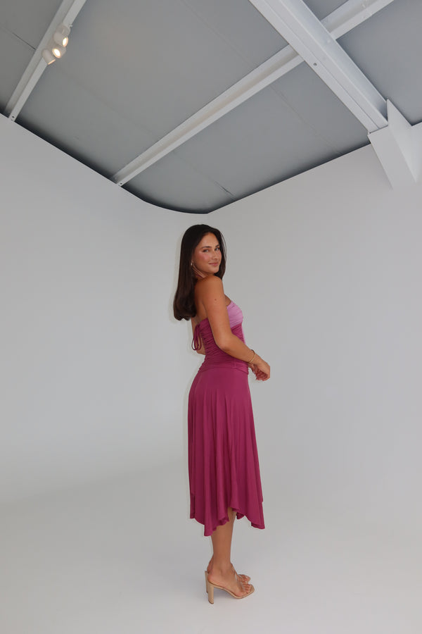 I am Delilah Allegra Midi Mauve