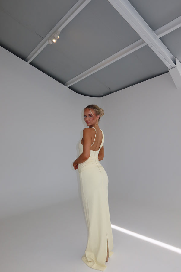 Effie Kats Greer Gown Lemon