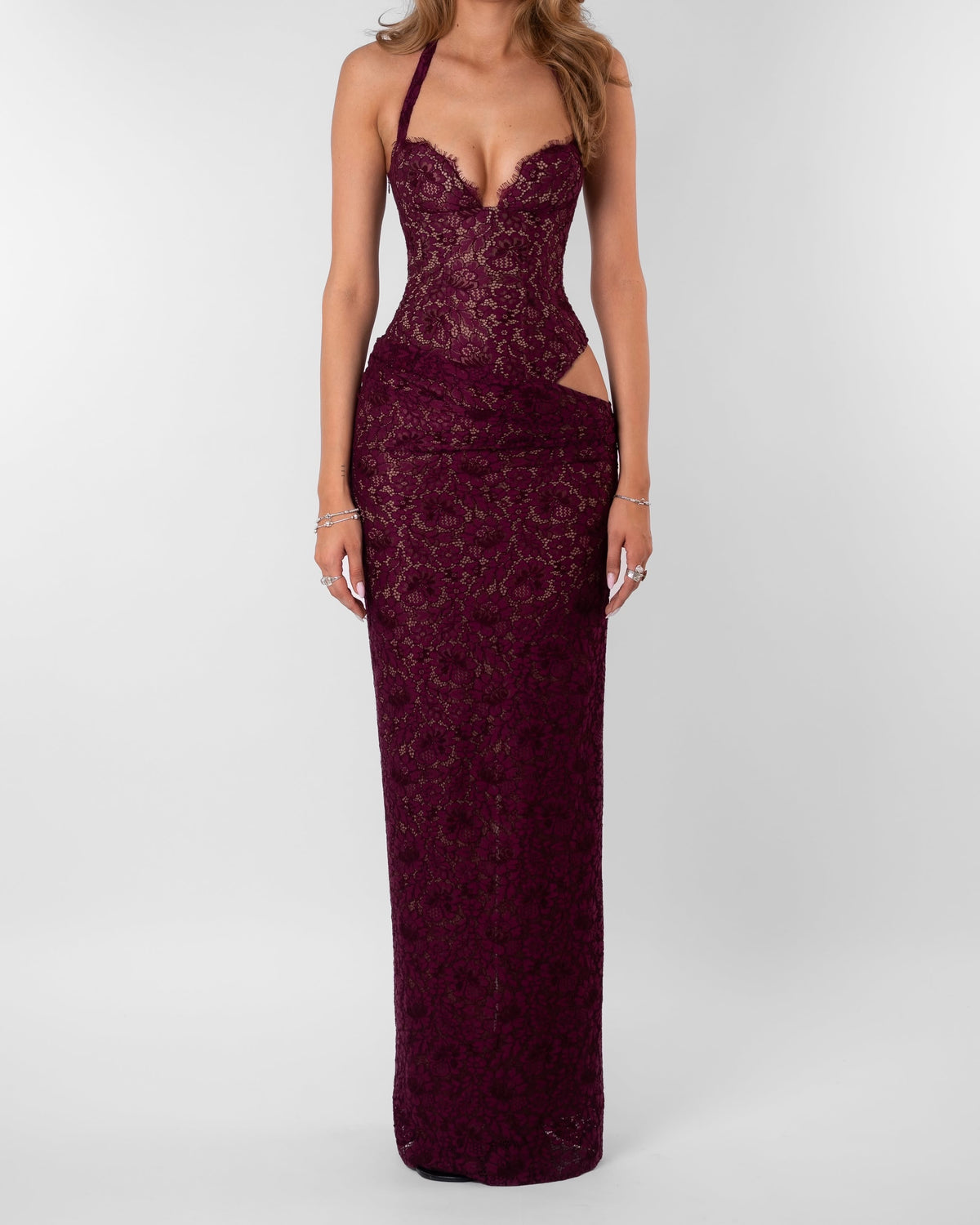 Fenity Fashion Veronica Gown Burgundy