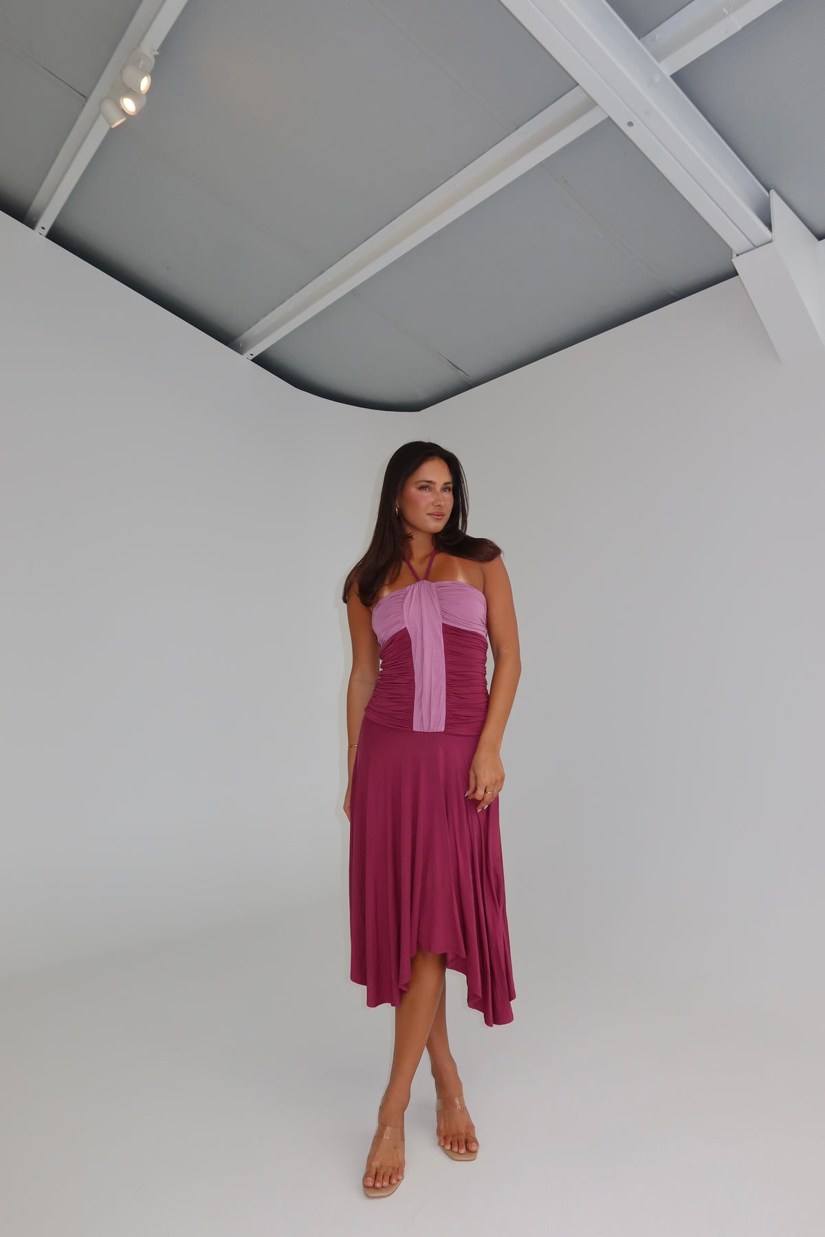I am Delilah Allegra Midi Mauve