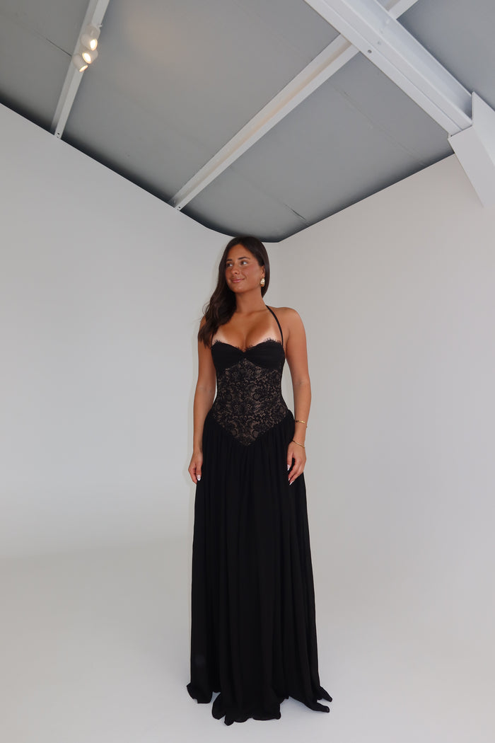 Fenity Fashion Faye Gown Black