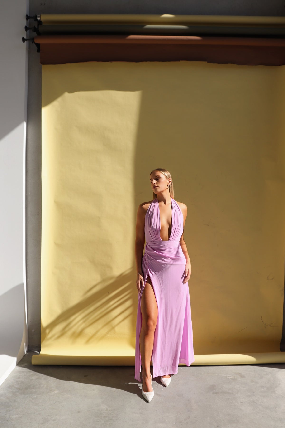 Calia Collection Antonia Gown Purple