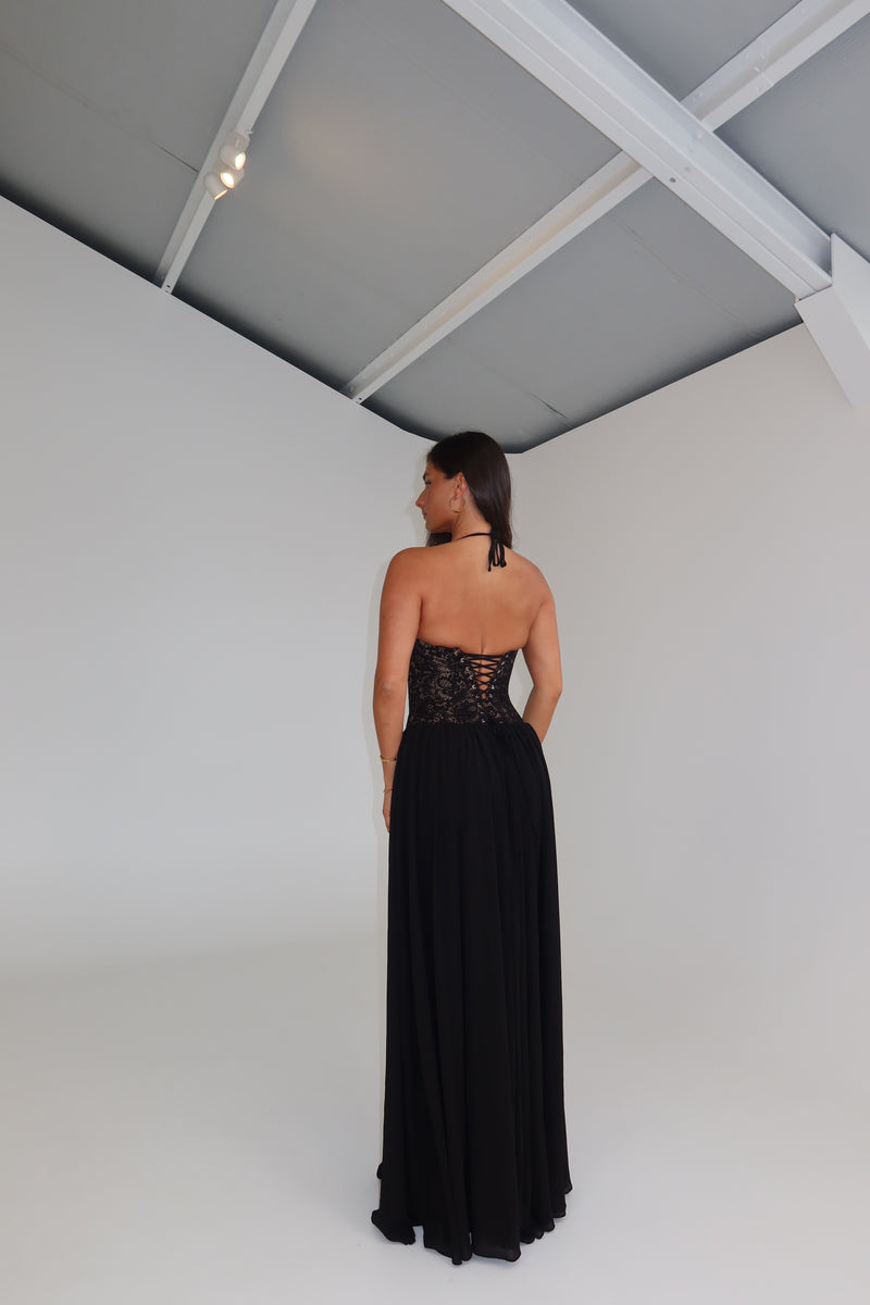 Fenity Fashion Faye Gown Black