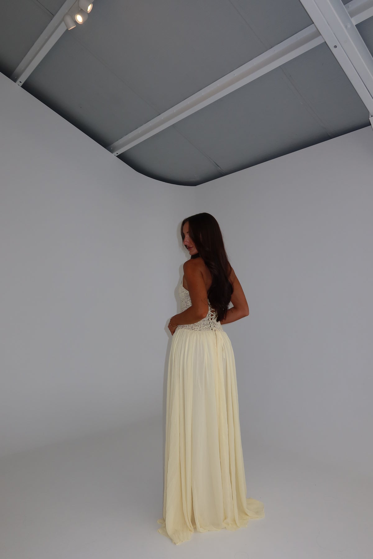 Fenity Fashion Faye Gown Yellow