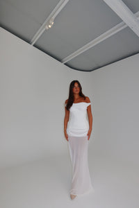 Natalie Rolt Cadence Gown White